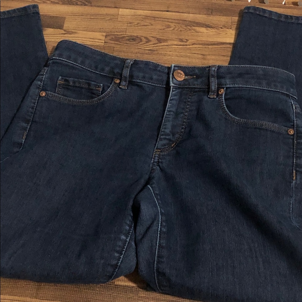 LOFT Skinny Curvy Jeans Size 4/ w27 Medium Wash